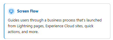 Creating a new Salesforce Screen Flow in Setup to host the MultiDatePick Booking component